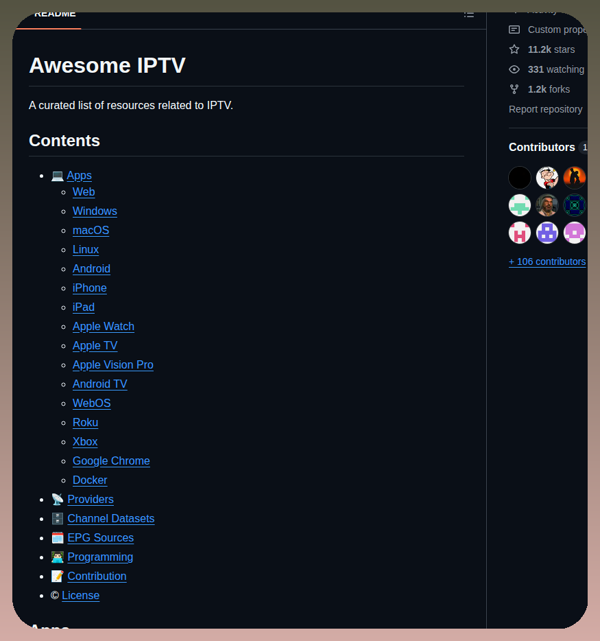 Iptv Org Awesome Iptv screenshot