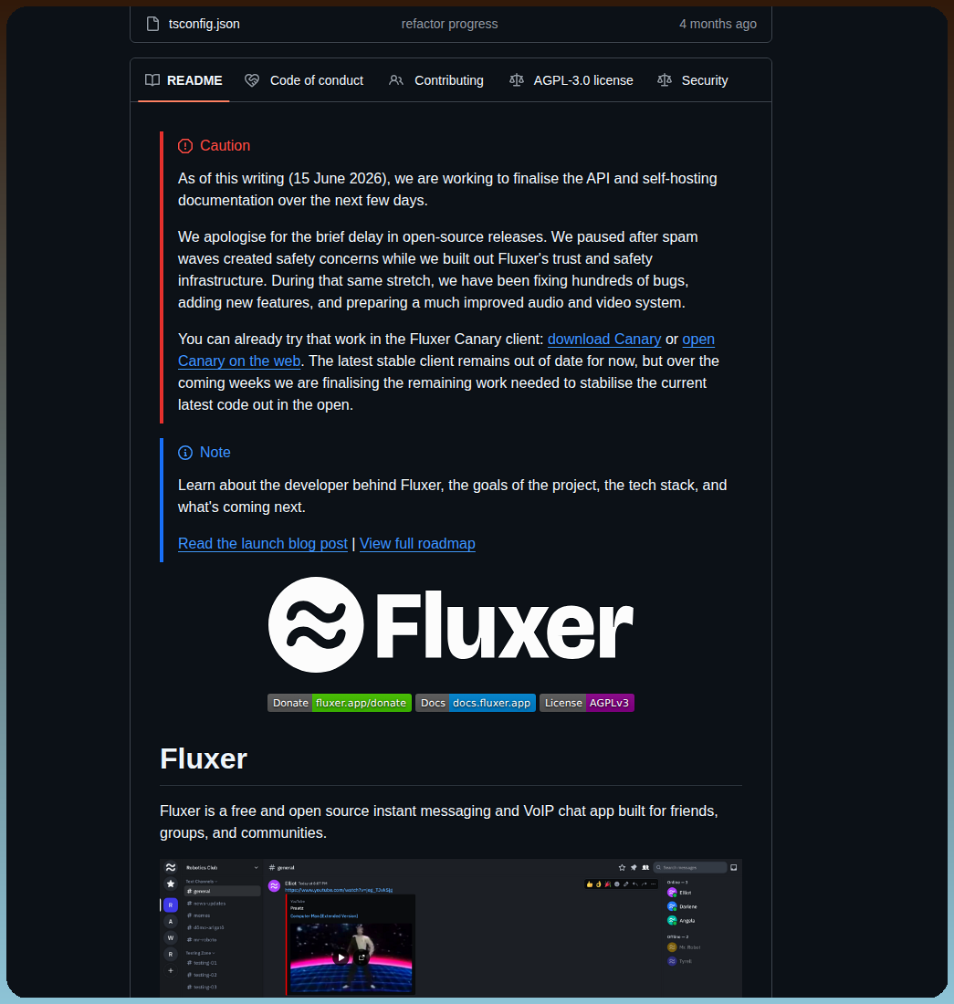 Fluxerapp Fluxer screenshot