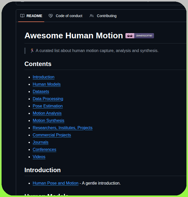 Derikon Awesome Human Motion screenshot