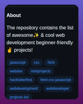 Ayushparikh Code Web Dev Mini Projects screenshot