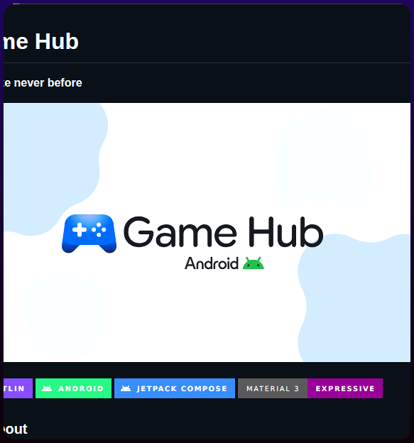 Fedeveloper95 Game Hub screenshot