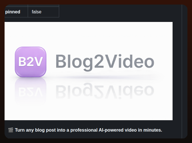 Firebird Technologies Blog2video screenshot