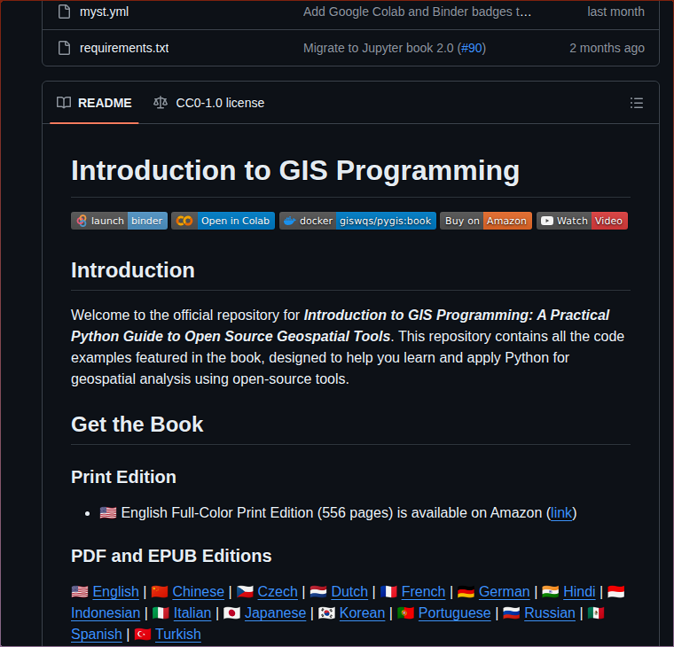 Giswqs Intro Gispro screenshot