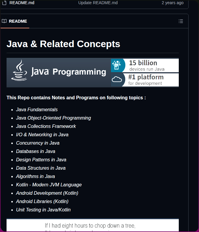 Suryakant Bharti Important Java Concepts screenshot