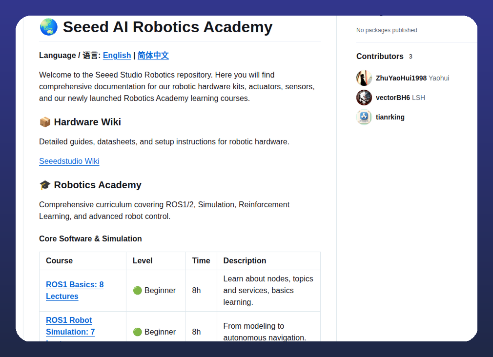Seeed Projects Ai_robotics_academy screenshot