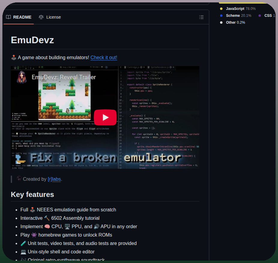 Afska Emudevz screenshot