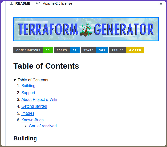 Hex27 Terraformgenerator screenshot