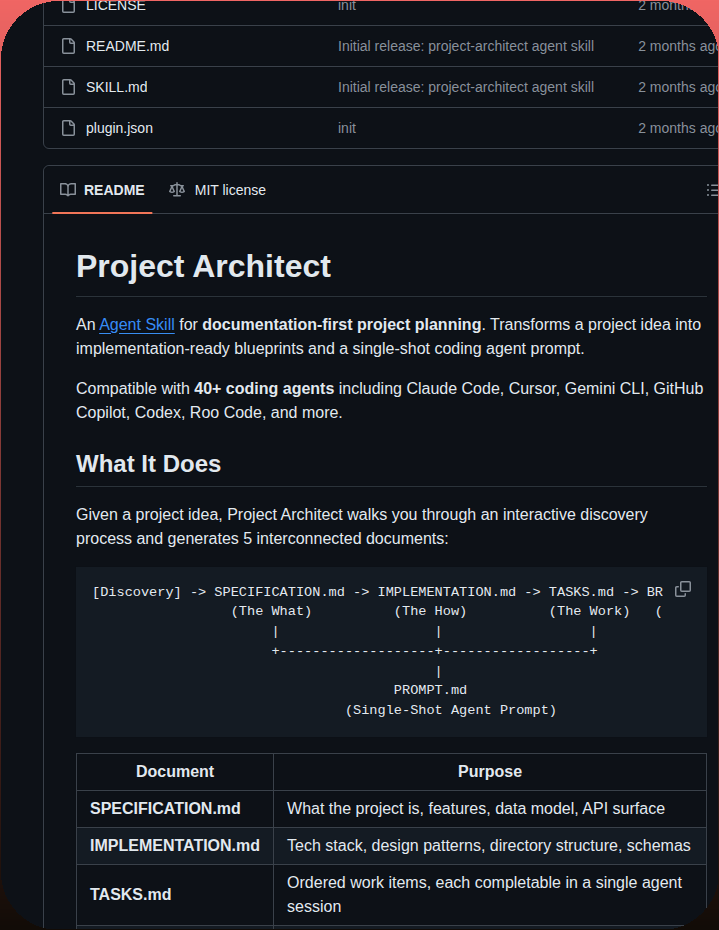 Ersinkoc Project Architect screenshot