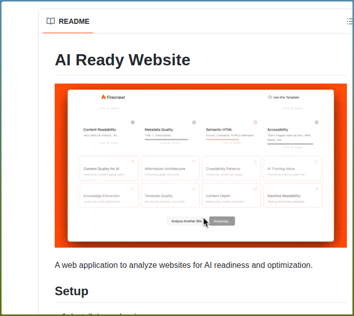 Firecrawl Ai Ready Website screenshot