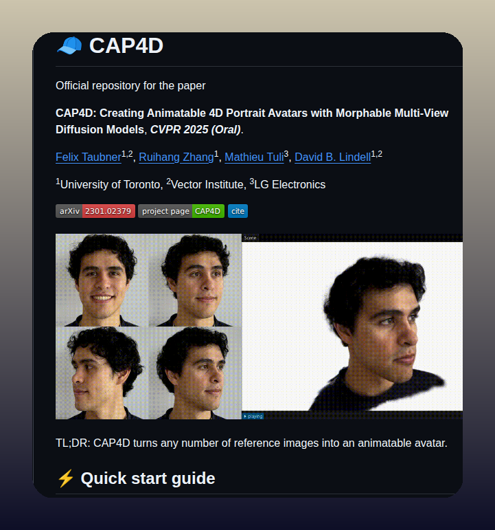 Felixtaubner Cap4d screenshot