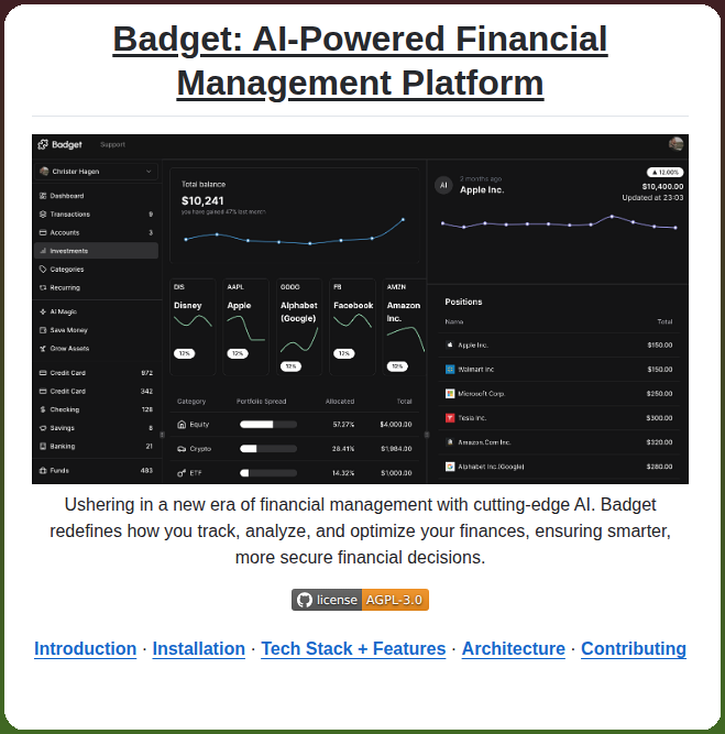 Codehagen Badget screenshot