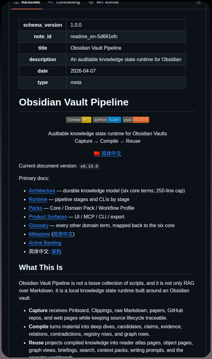 Fakechris Obsidian_vault_pipeline screenshot