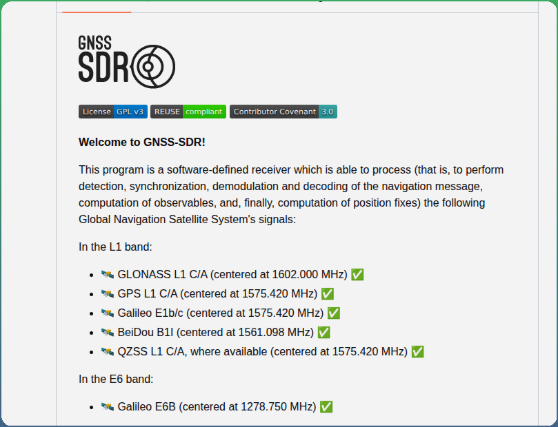 Gnss Sdr Gnss Sdr screenshot