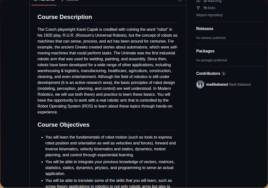 Madibabaiasl Modern Robotics Course screenshot
