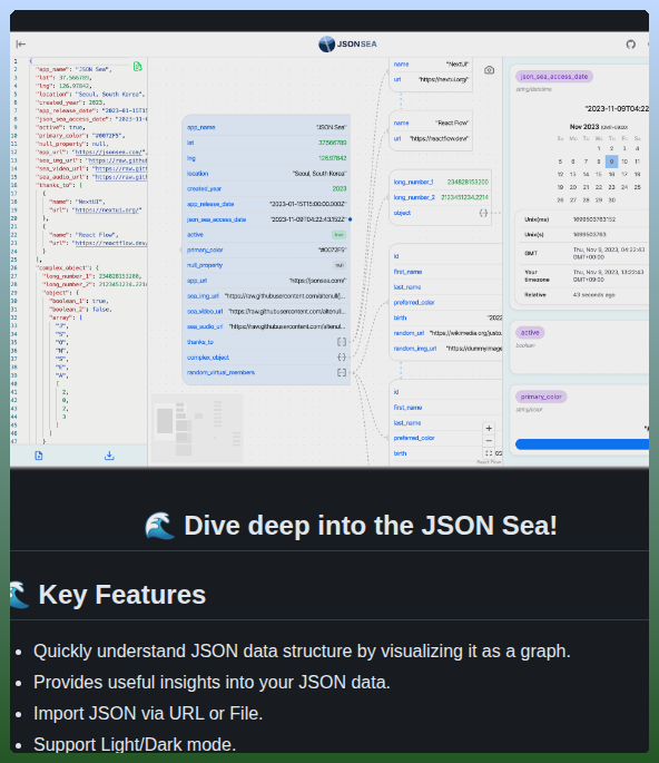 Altenull Json Sea screenshot
