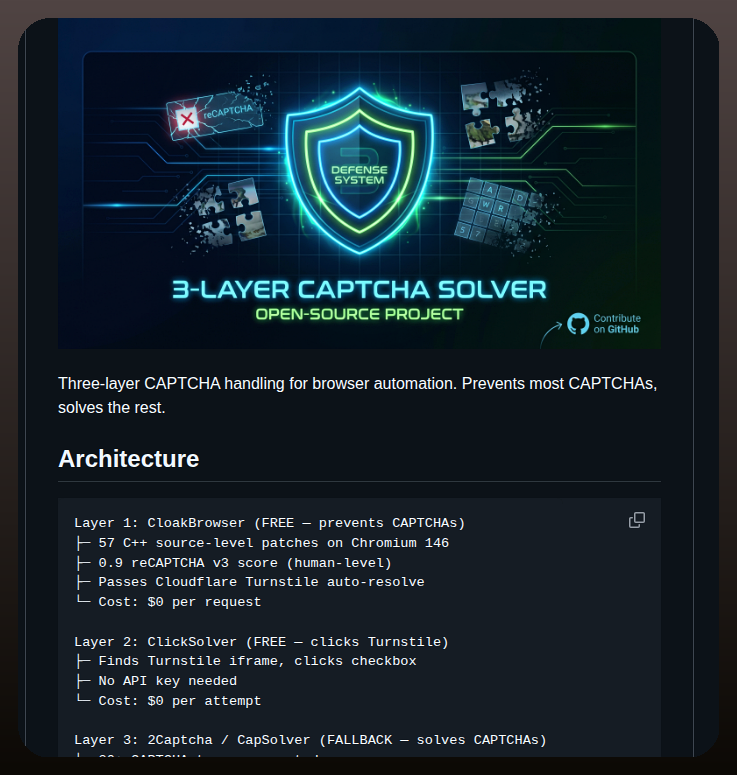 Clawdbrunner Captcha Solver screenshot