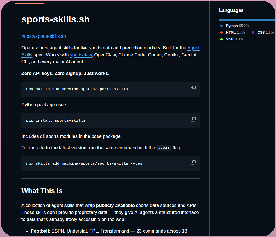 Machina Sports Sports Skills screenshot