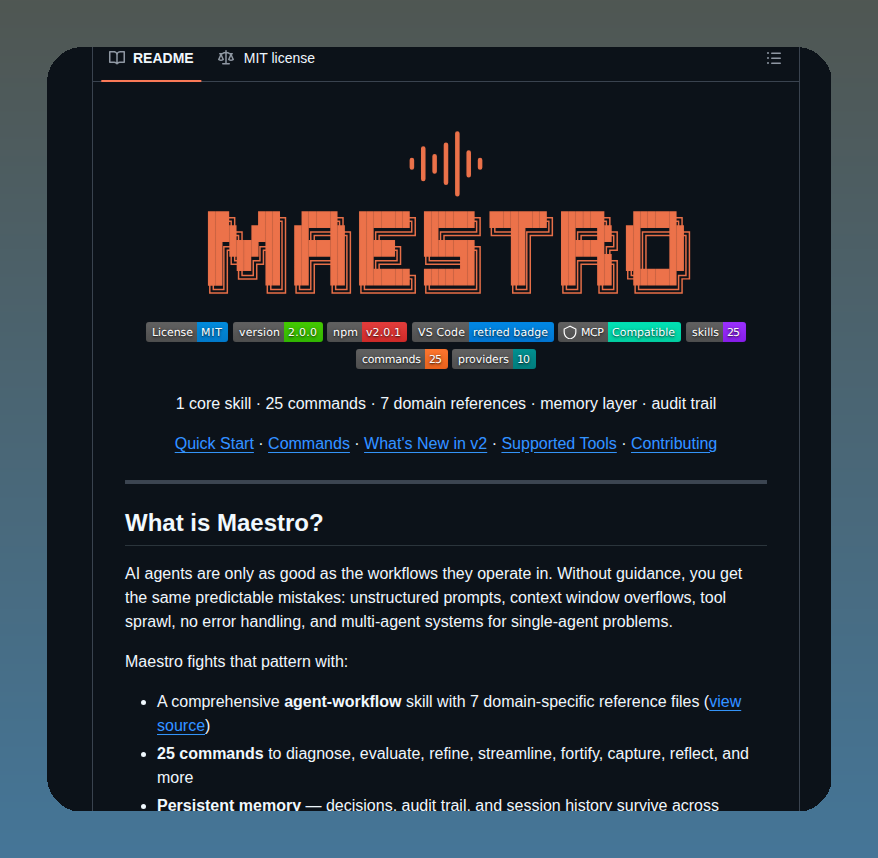 Sharpdeveye Maestro screenshot
