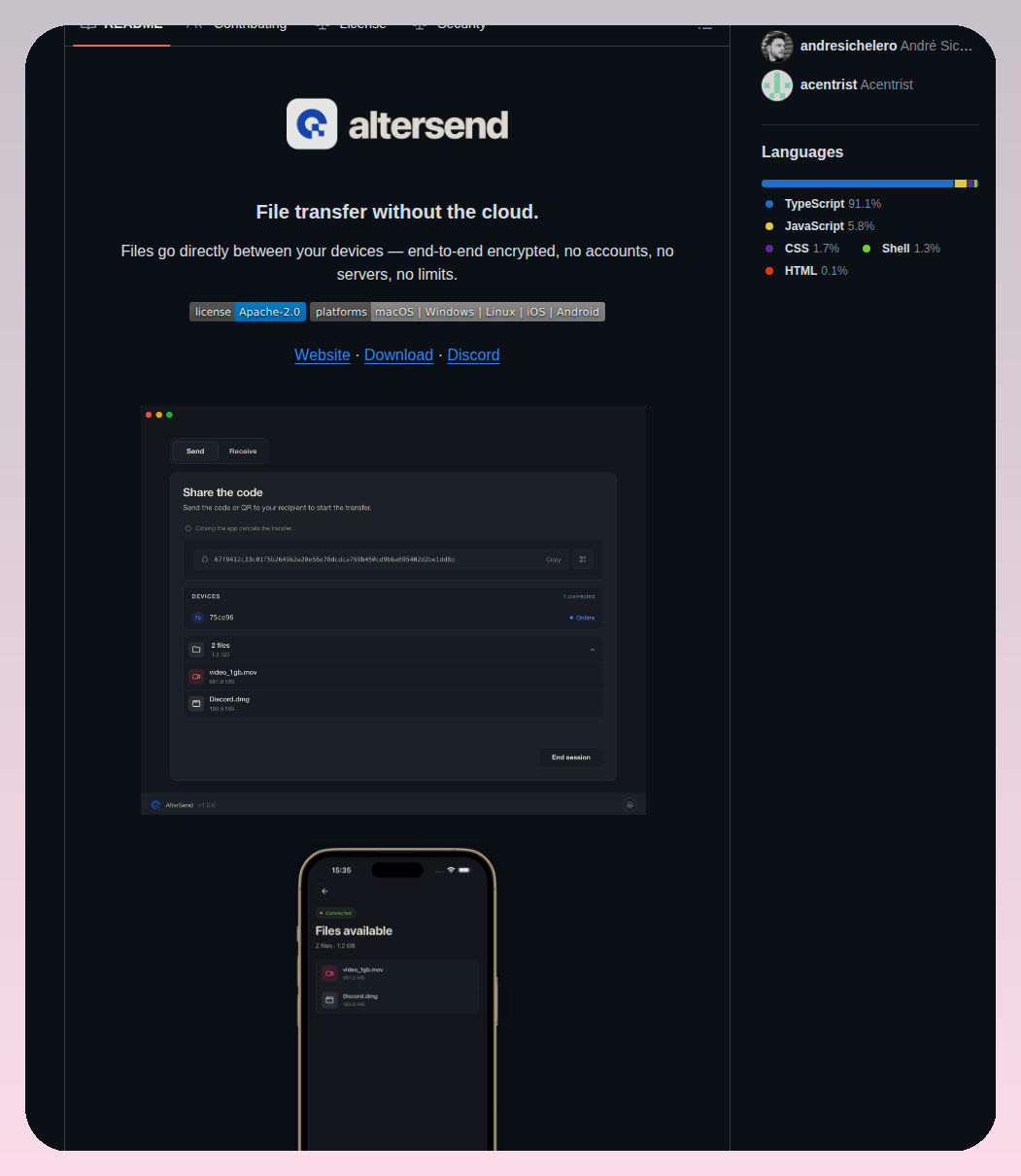 Denislupookov Altersend screenshot