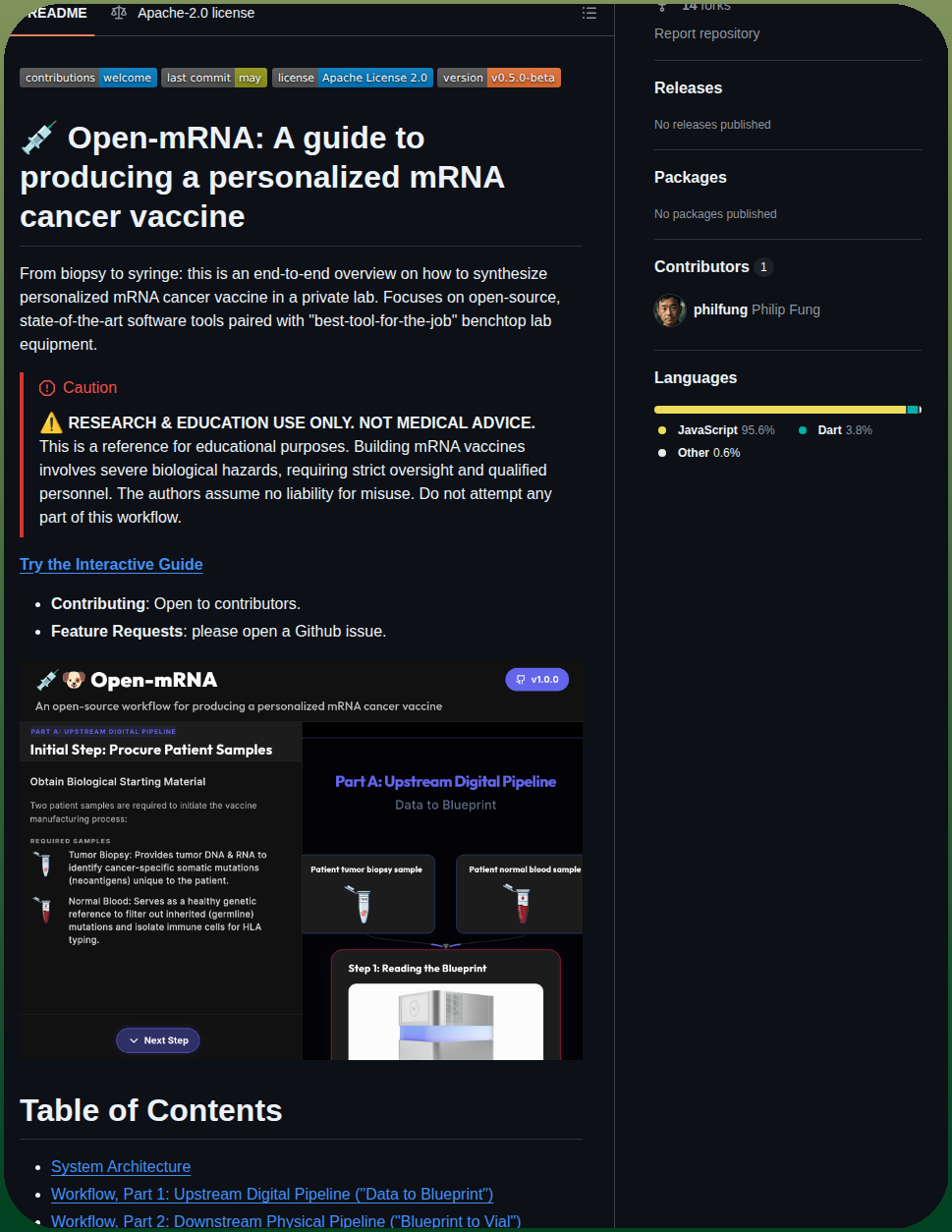 Philfung Open Mrna screenshot