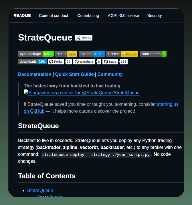 Stratequeue Stratequeue screenshot