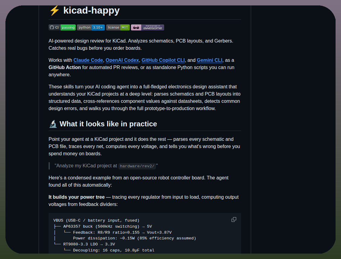 Aklofas Kicad Happy screenshot