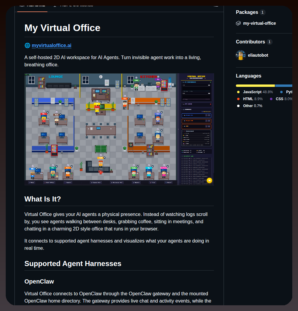 Eliautobot My Virtual Office screenshot