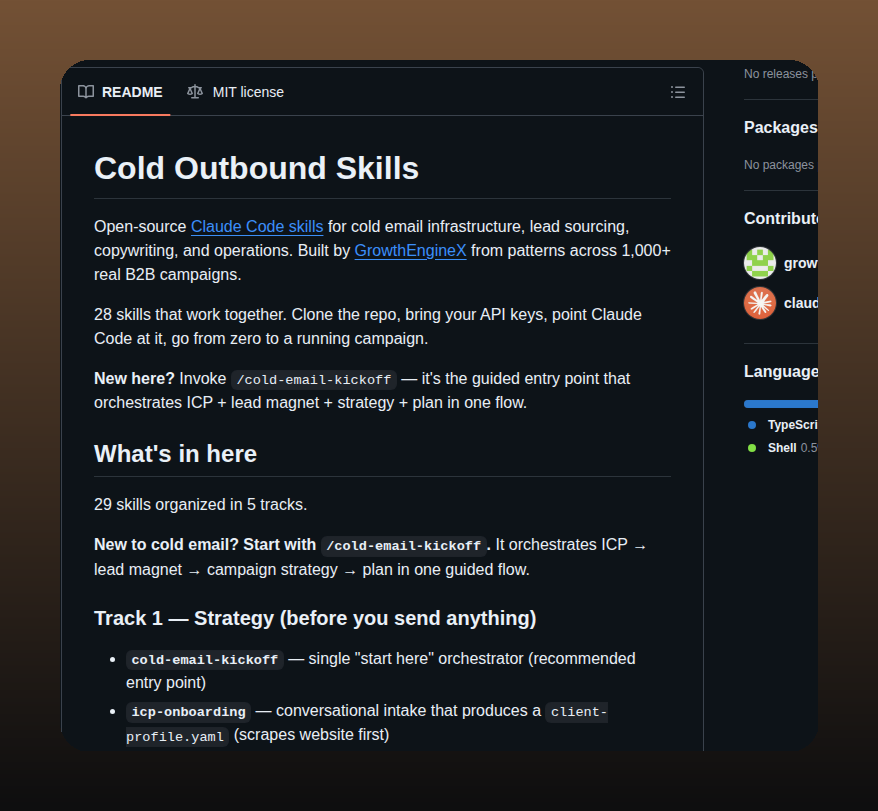 Growthenginenowoslawski Coldoutboundskills screenshot