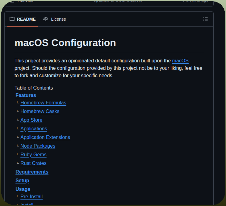 Bkuhlmann Mac_os Config screenshot