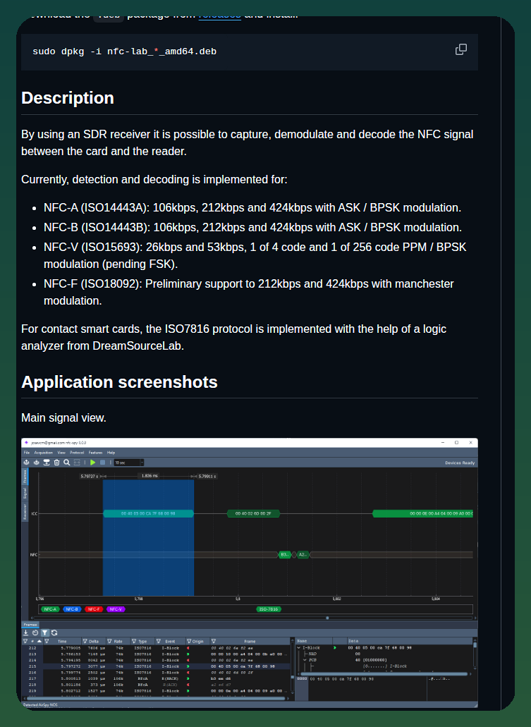 Josevcm Nfc Laboratory screenshot