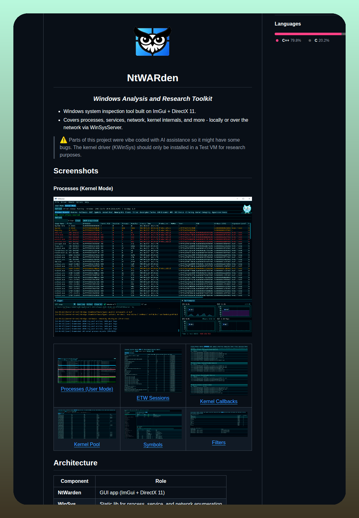 Mrt4ntr4 Ntwarden screenshot
