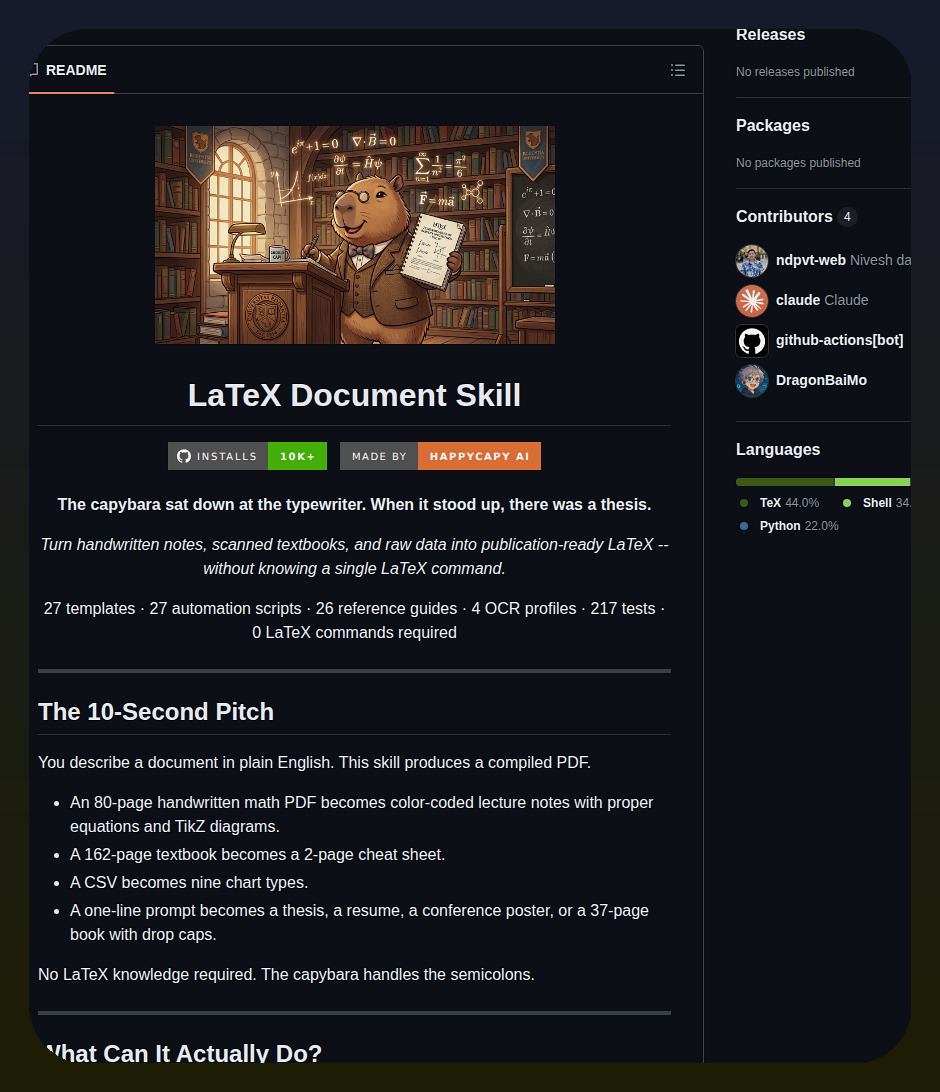 Ndpvt Web Latex Document Skill screenshot