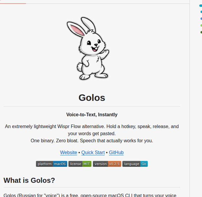 Basilysf1709 Golos screenshot