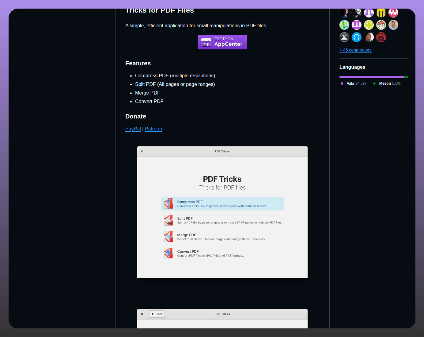 Muriloventuroso Pdftricks screenshot