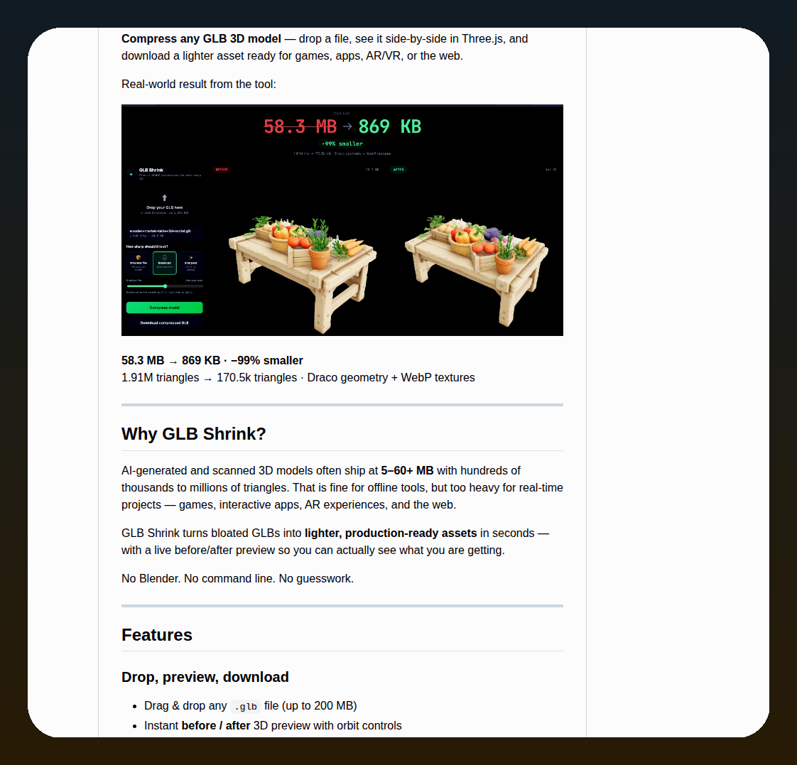 Boona13 Glb Shrink screenshot