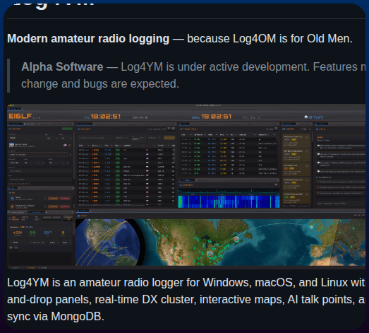 Brianbruff Log4ym screenshot