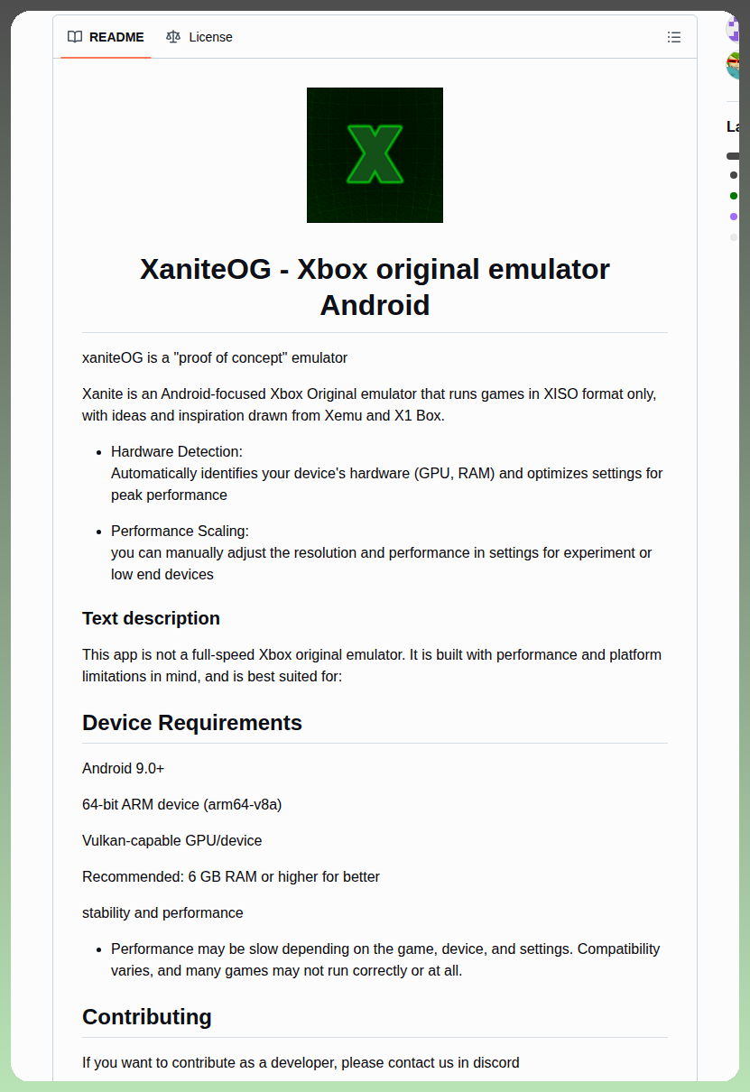 Dev Ali2008 Xanite screenshot