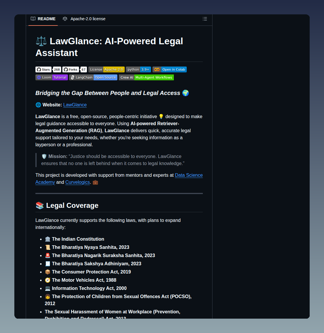 Lawglance Lawglance screenshot
