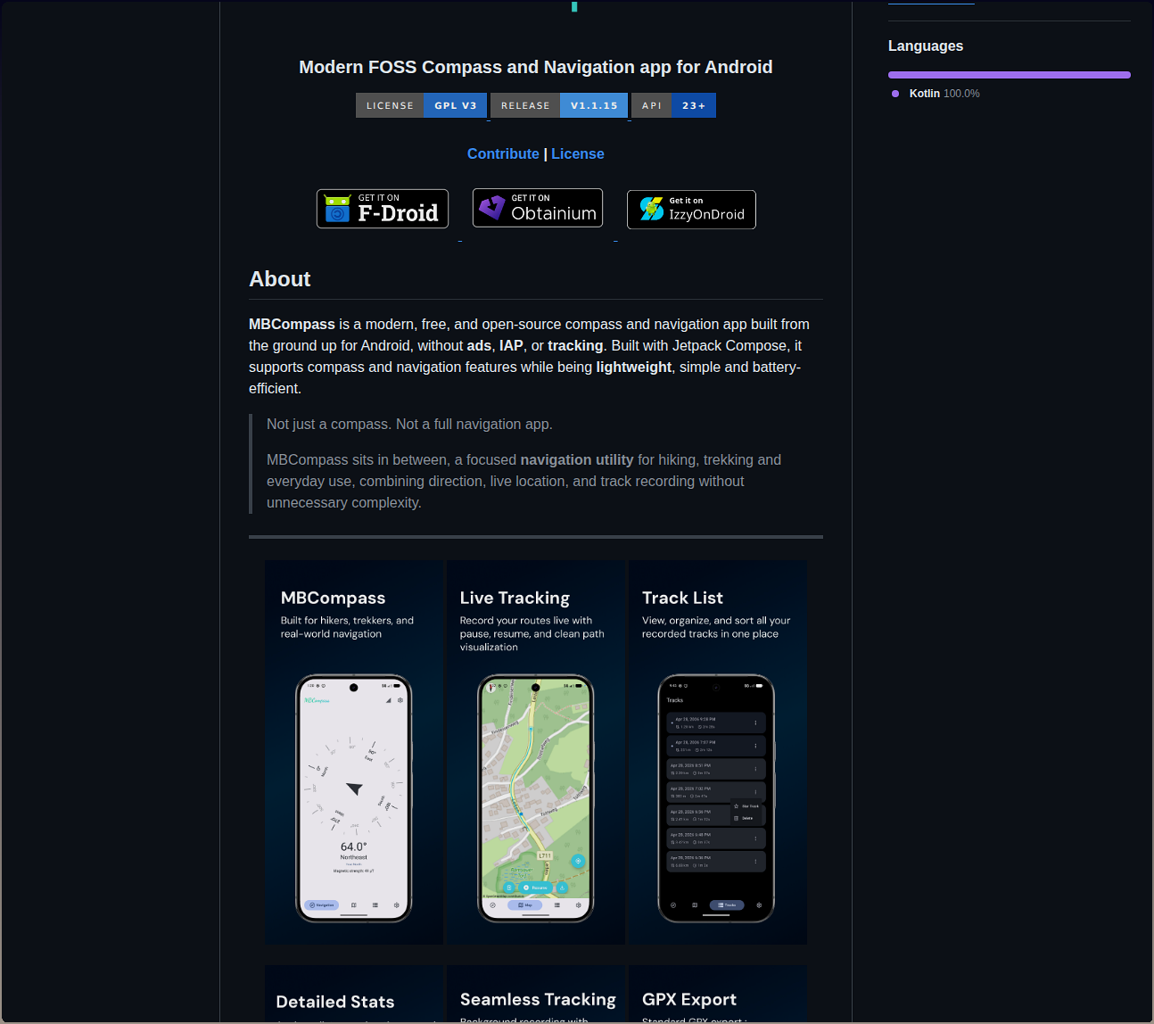 Compassmb Mbcompass screenshot