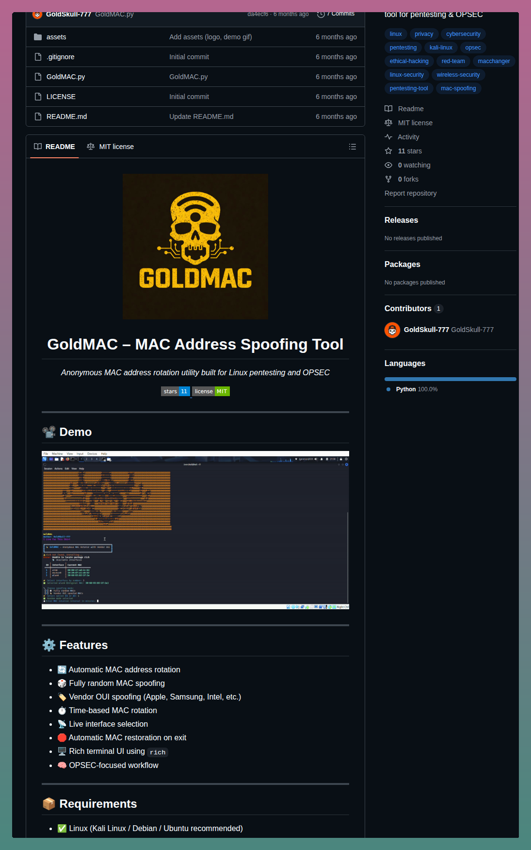 Goldskull 777 Goldmac screenshot