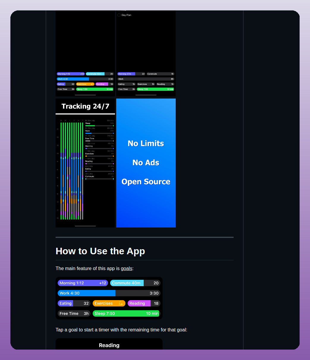 Medvedev91 Timeto.me screenshot