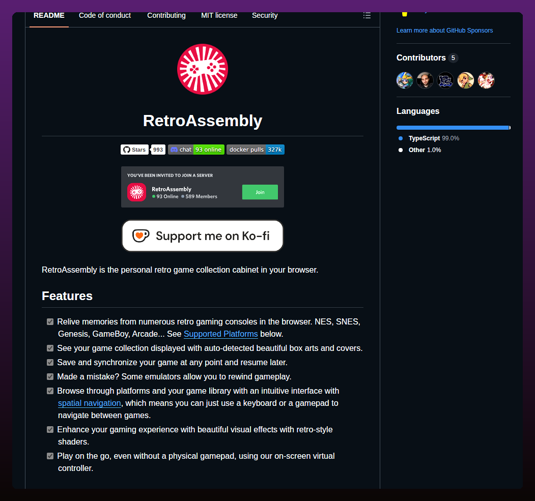 Arianrhodsandlot Retroassembly screenshot