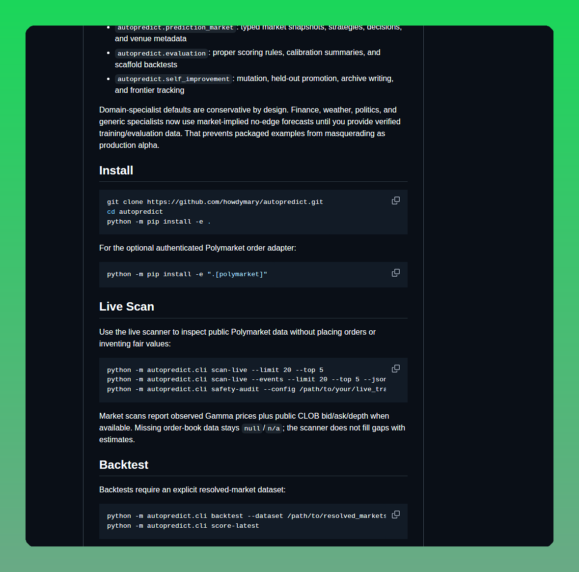 Howdymary Autopredict screenshot