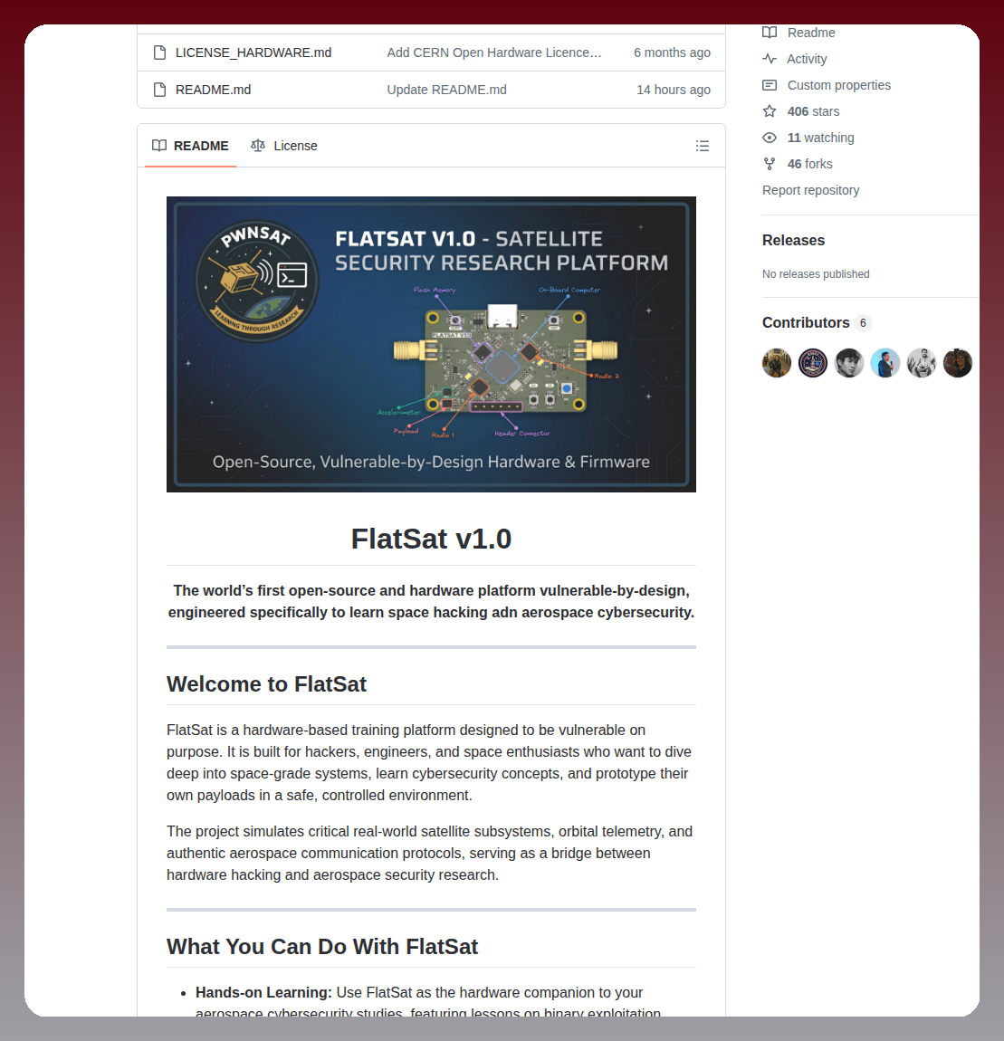 Pwnsat Flatsat screenshot