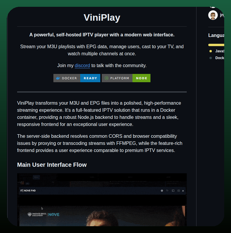 Ardoviniandrea Viniplay screenshot
