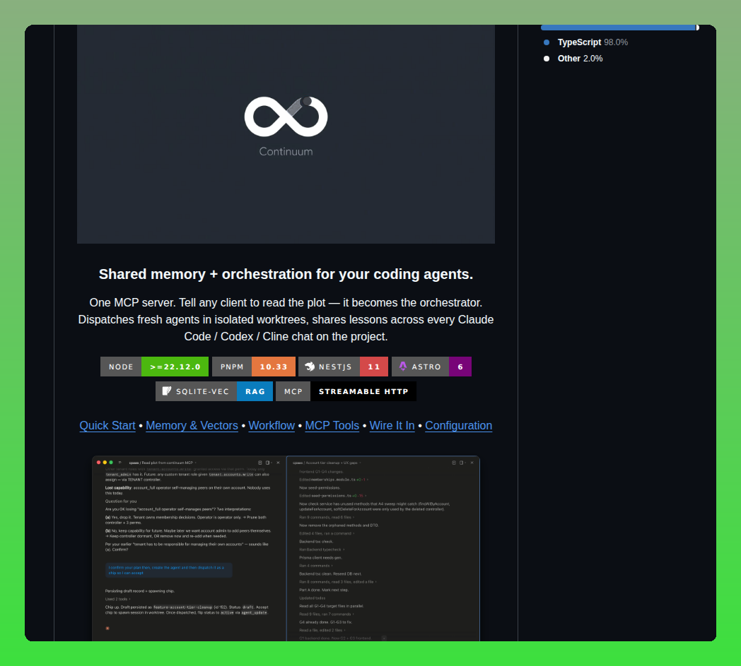 Pouyahasanamreji Continuum screenshot