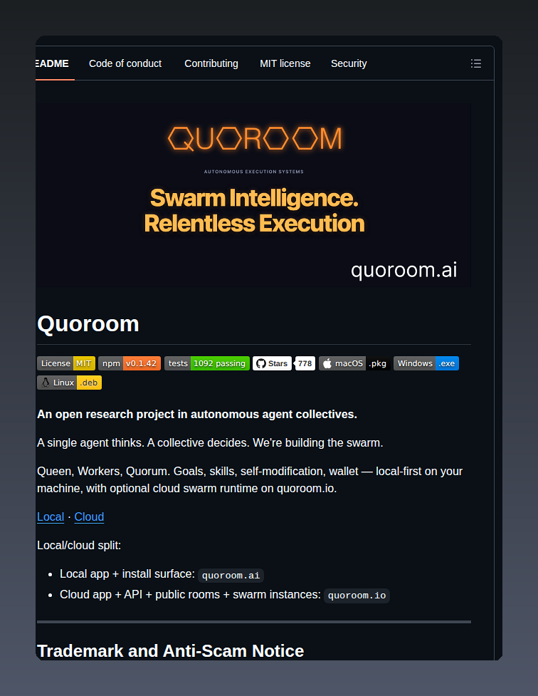 Quoroom Ai Room screenshot