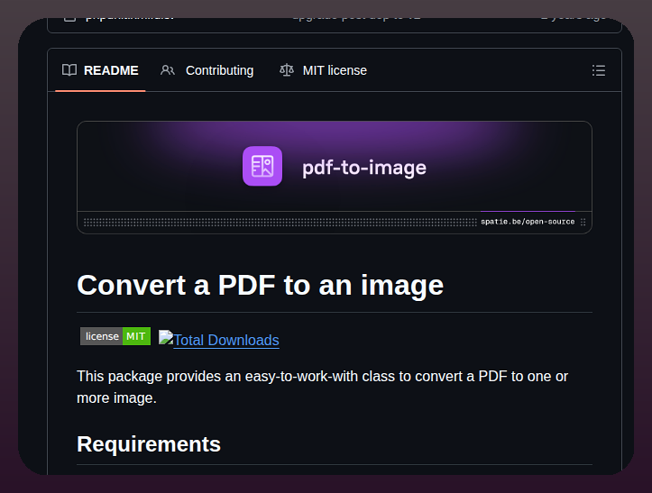 Spatie Pdf To Image screenshot