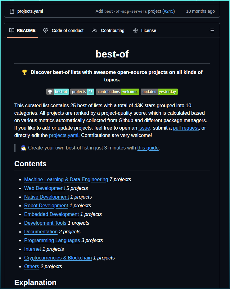 Best Of Lists Best Of screenshot