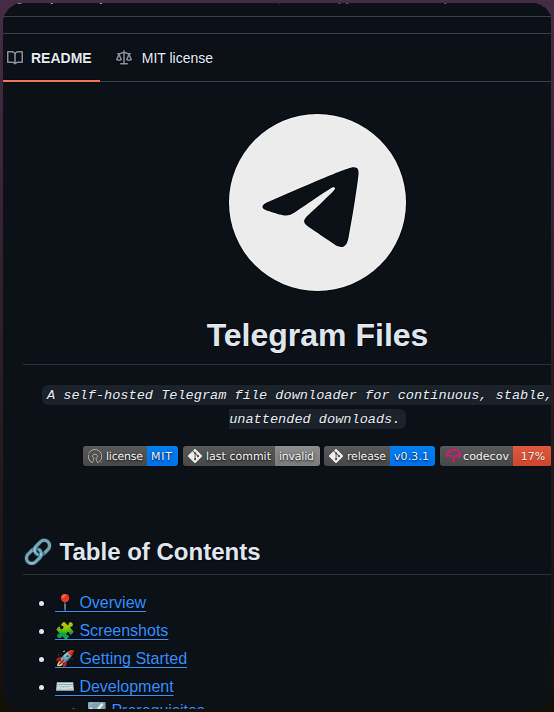 Jarvis2f Telegram Files screenshot